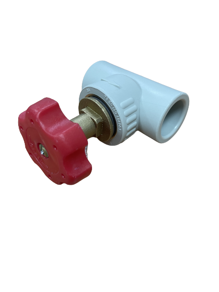 Вентиль BUTTERFLY VALVE Серый MAKRO
