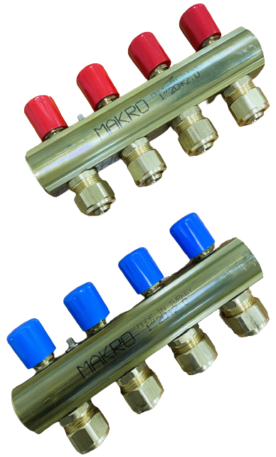 Коллектор Латунный ГОЛД  Ø20 mm